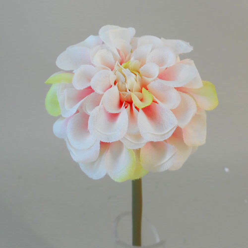 Mini Artificial Dahlias Blush Pink 24cm Artificial Flowers
